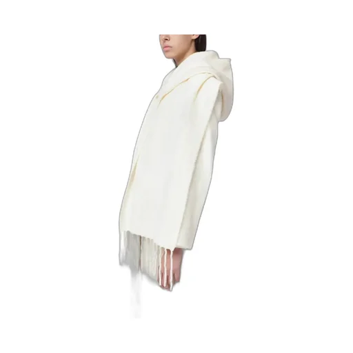 Hooded Fringe Scarf