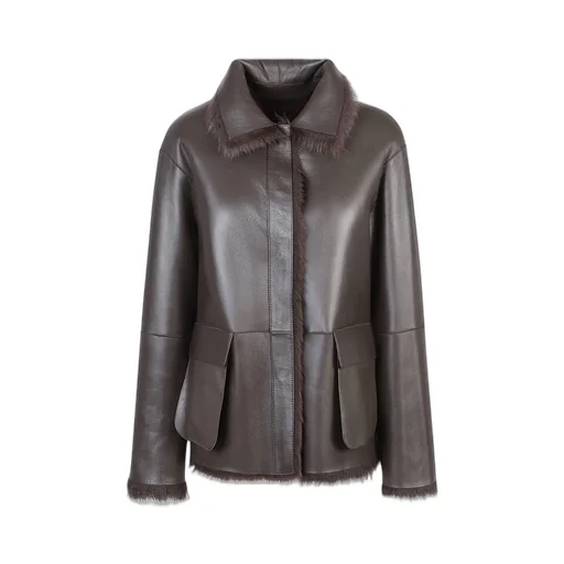 Reversible Shearling Coat