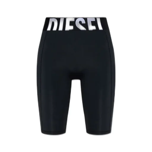 Logo-Waistband Pull-On Shorts