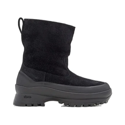 Logo Embossed Ankle Boots