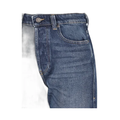 Logo Patch Straight-Leg Jeans