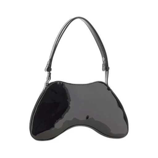Play Logo Plaque Shoulder Bag