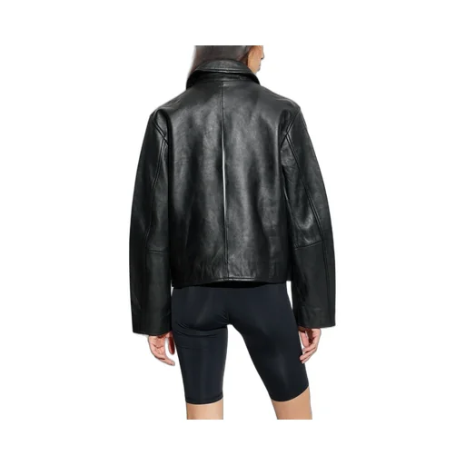 L-Amar-Fem-S2 Coach Leather Jacket