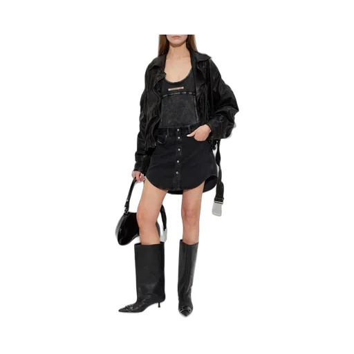 Phoebe-Dnm Scoop Neck Bodysuit