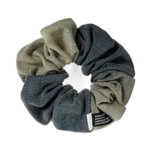 Logo Plaque Hair Scrunchie