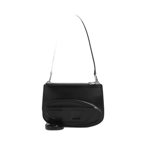 1Dr Twin Logo Embossed Shoulder Bag