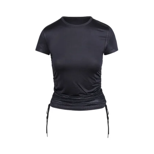 T-Rey Drawstring Side Jersey Top