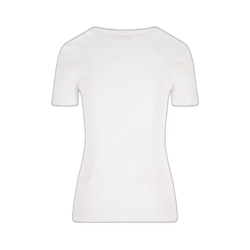 Logo Plaque Ribbed T-Shirt