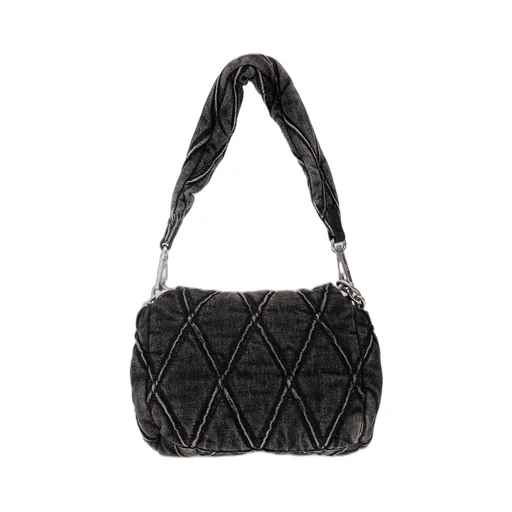 Charm D Denim Shoulder Bag