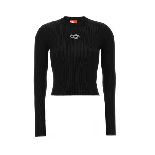M-Valari Oval D Ribbed-Knit Top