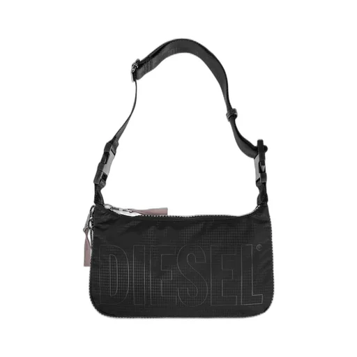 Zip-D-Zip-D Logo Printed Shoulder Bag