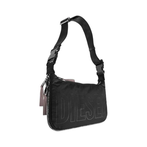 Zip-D-Zip-D Logo Printed Shoulder Bag