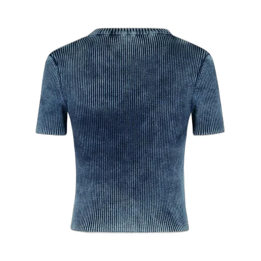 Cut Out Logo Crewneck T-Shirt