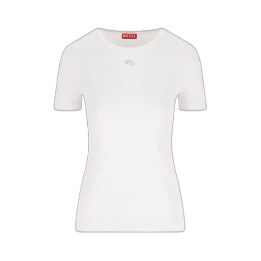 Logo Plaque Ribbed T-Shirt