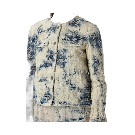 De-Grafy-Fsh Distressed Jacket