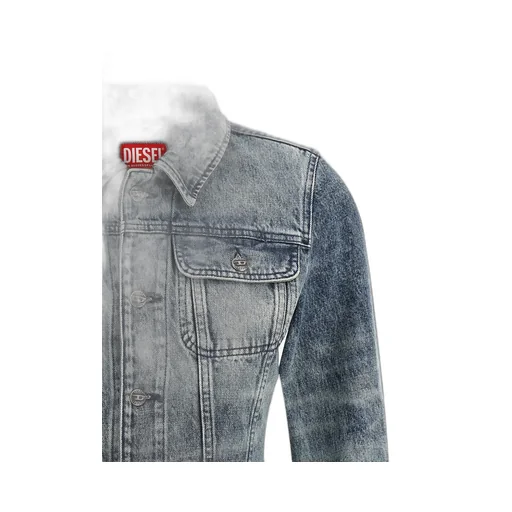 De Katerin Button-Up Denim Jacket