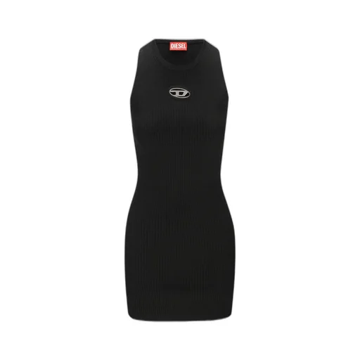 M-Caddix Ribbed Knitted Sleeveless Dress
