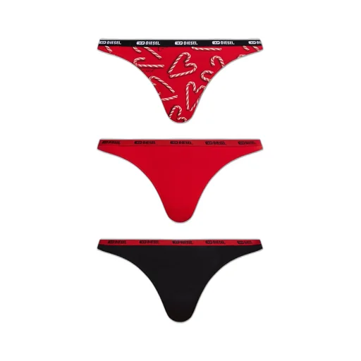 Stars-Utlt-3Pack Logo Detail Thongs