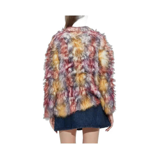 Checked Fluffy Jumper