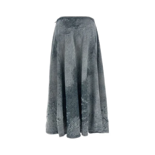 De Annet Logo Plaque Flared Skirt