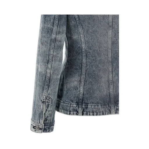 De Katerin Button-Up Denim Jacket