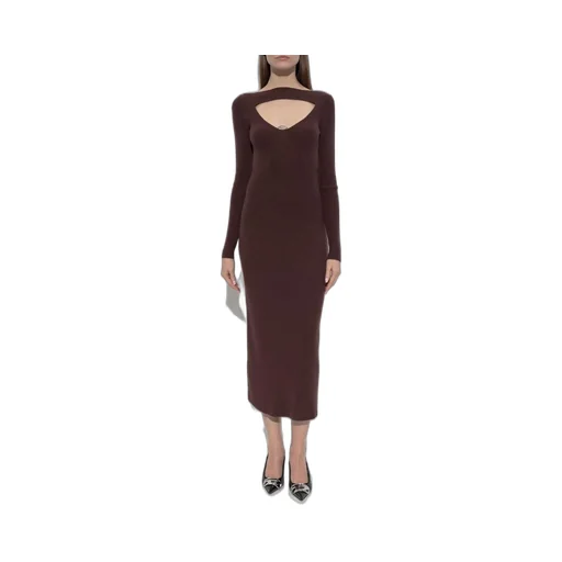 M-Oloni Cut-Out Detailed Knitted Dress