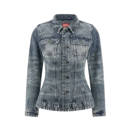 De Katerin Button-Up Denim Jacket
