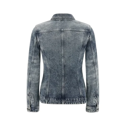 De Katerin Button-Up Denim Jacket