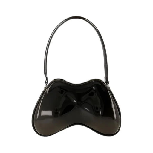 Double-D Rigid Shoulder Bag