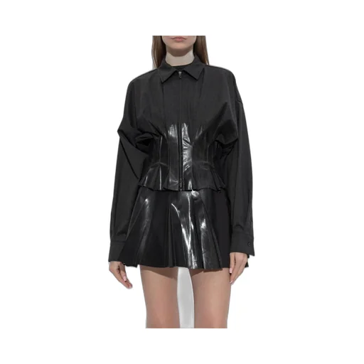 Zip-Up Panelled Jacket