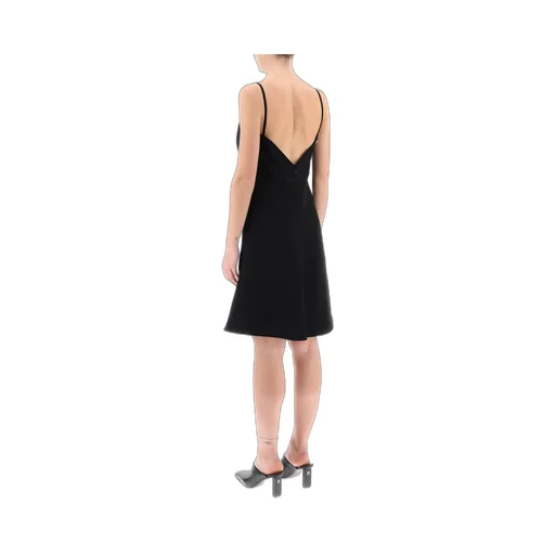V-Neck Backless Dress