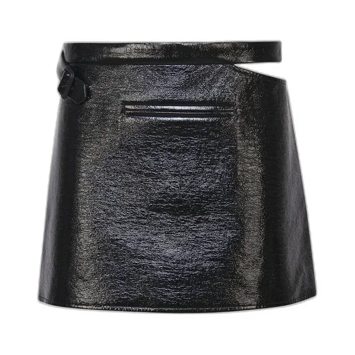 Vinyl Mini Skirt