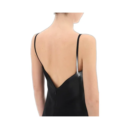 V-Neck Backless Dress