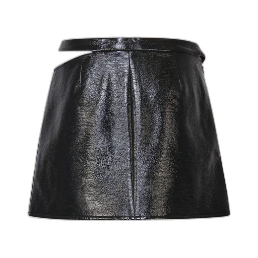Vinyl Mini Skirt