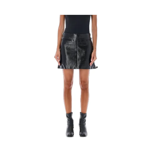 Vinyl Mini Skirt