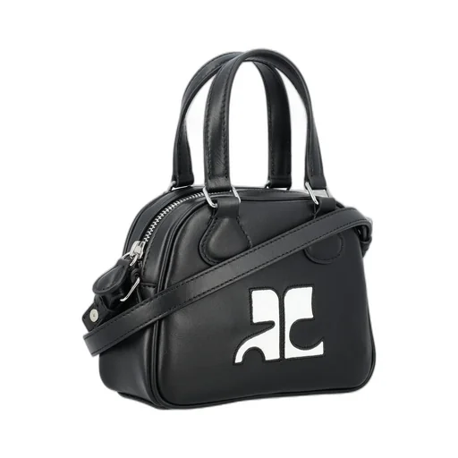 Logo Patch Zip-Up Bowling Bag