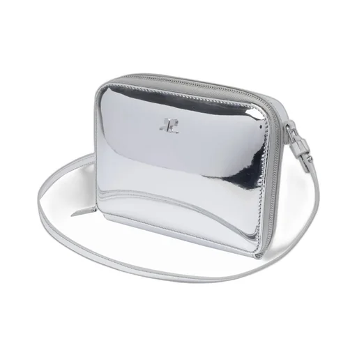 Cloud Chained Logo Plaque Shoulder Bag