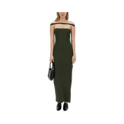 Hyperbole 90's Rib Long Dress