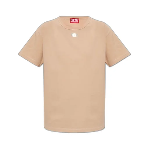 T-Normy-Od-S1 Metallic Oval D T-Shirt