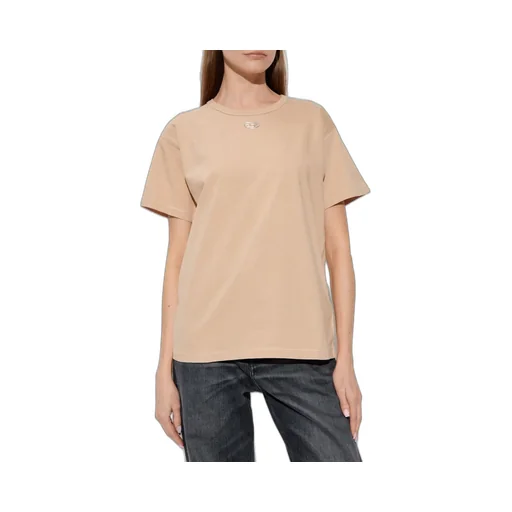 T-Normy-Od-S1 Metallic Oval D T-Shirt