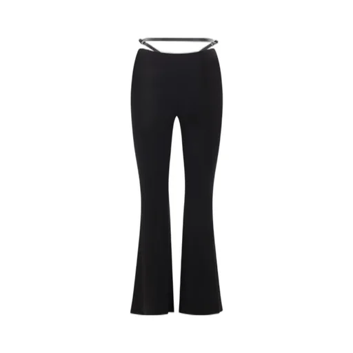 Slash Sangle Crepe Jersey Pants