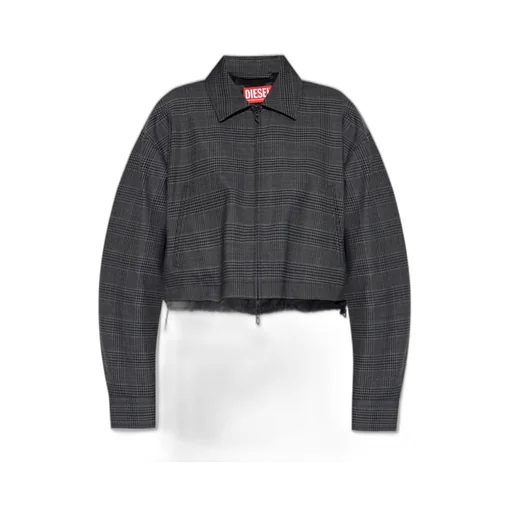J-Ting-Fem Cropped Coach Jacket