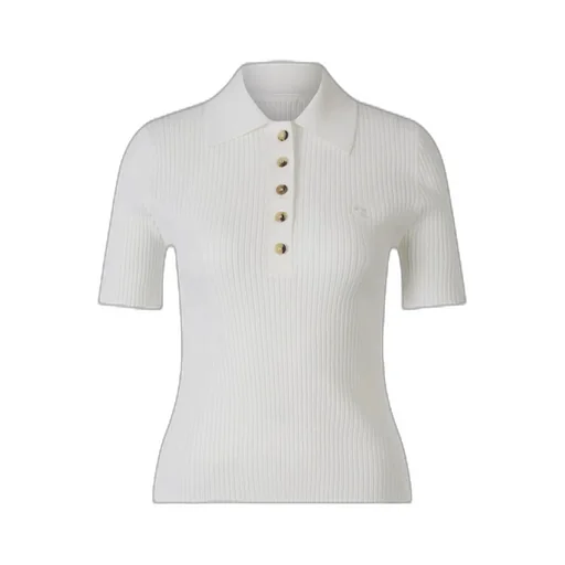 Iconic Rib Knit Polo Shirt