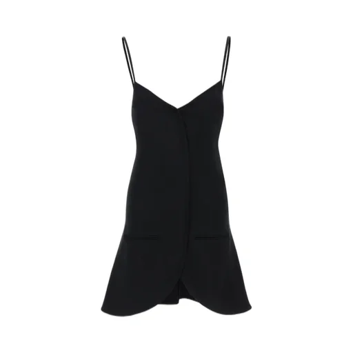 V-Neck Backless Dress