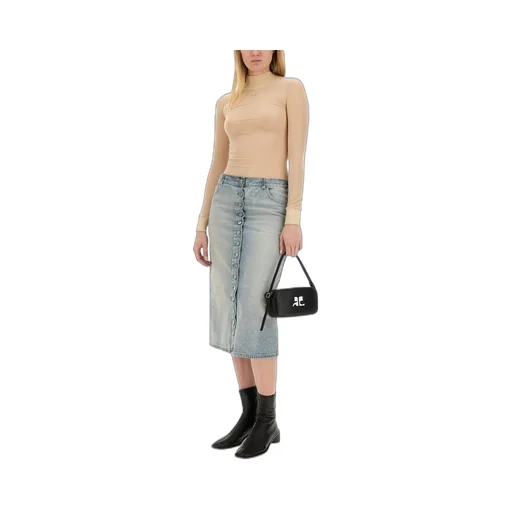 Multiflex Denim Skirt