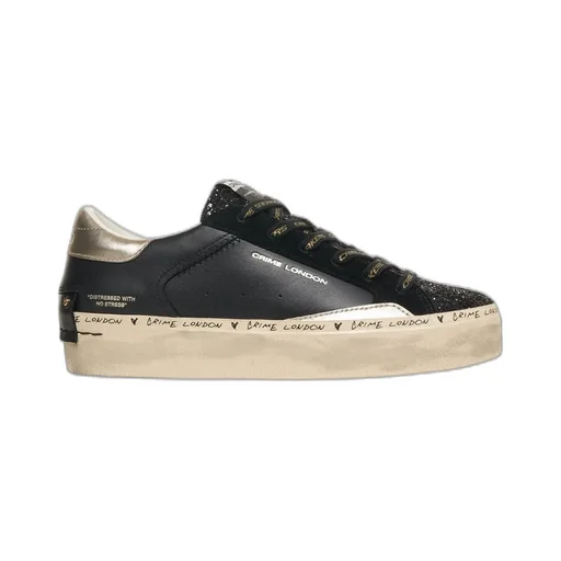 Distressed Platform Sneakers