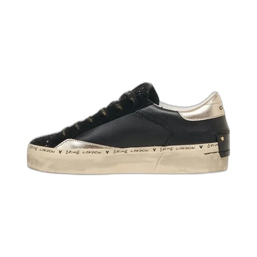 Distressed Platform Sneakers
