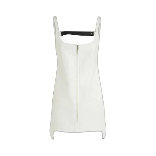 Zip Detailed Sleeveless Dress