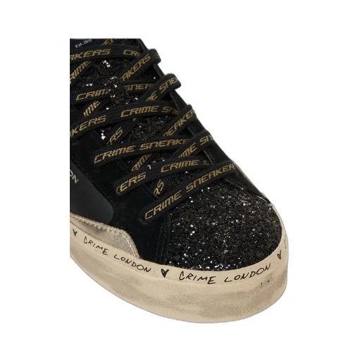 Distressed Platform Sneakers