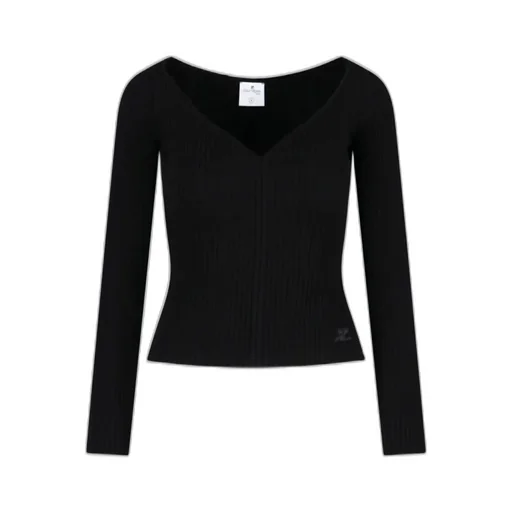 Long Sleeved V-Neck Jumper